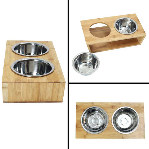 Pet Bowl With Stand Feeder