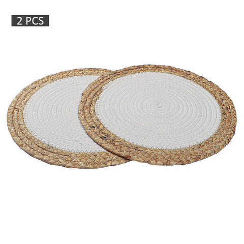 Heat Resistant Thick Rattan Chargers